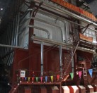 寧城光大熱力130T、65T往復(fù)爐排熱水爐